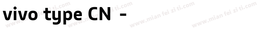 vivo type CN简字体转换